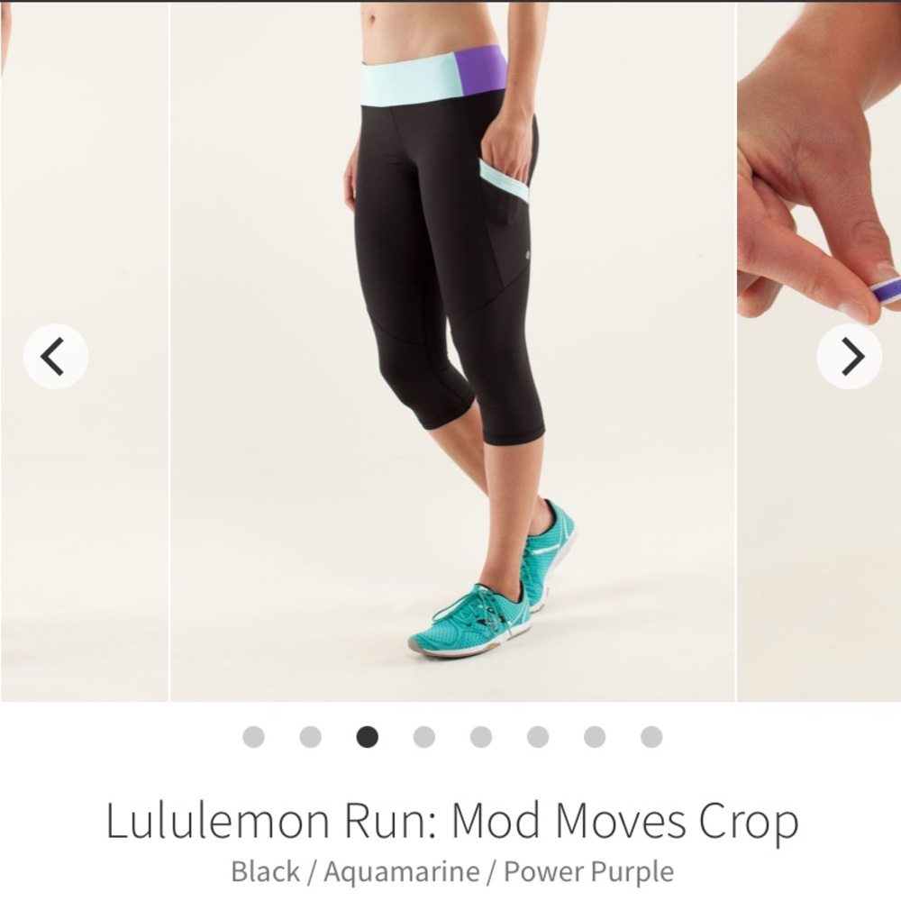 Lululemon Run: Mod Moves Crop